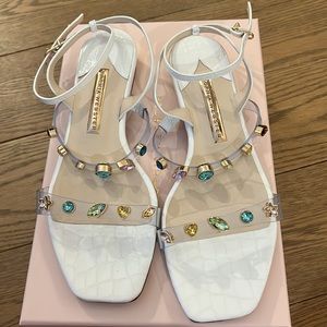Size 38 Sophia Webster Camille Flat Sandal